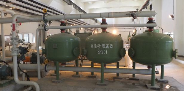 工業(yè)淺層砂過濾器應用現(xiàn)場